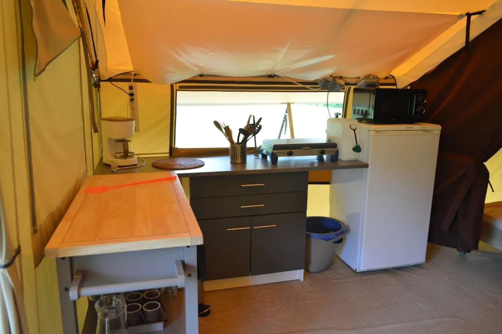 Camping Le Petit Lion - Tente Safari