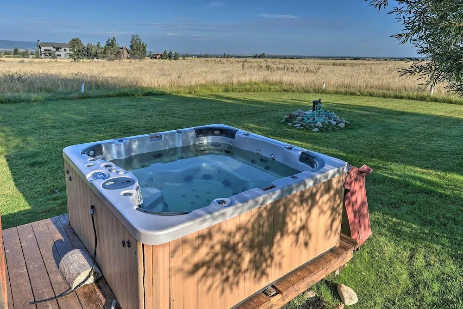 Stunning Driggs Retreat w/ Private Hot Tub & Pond!