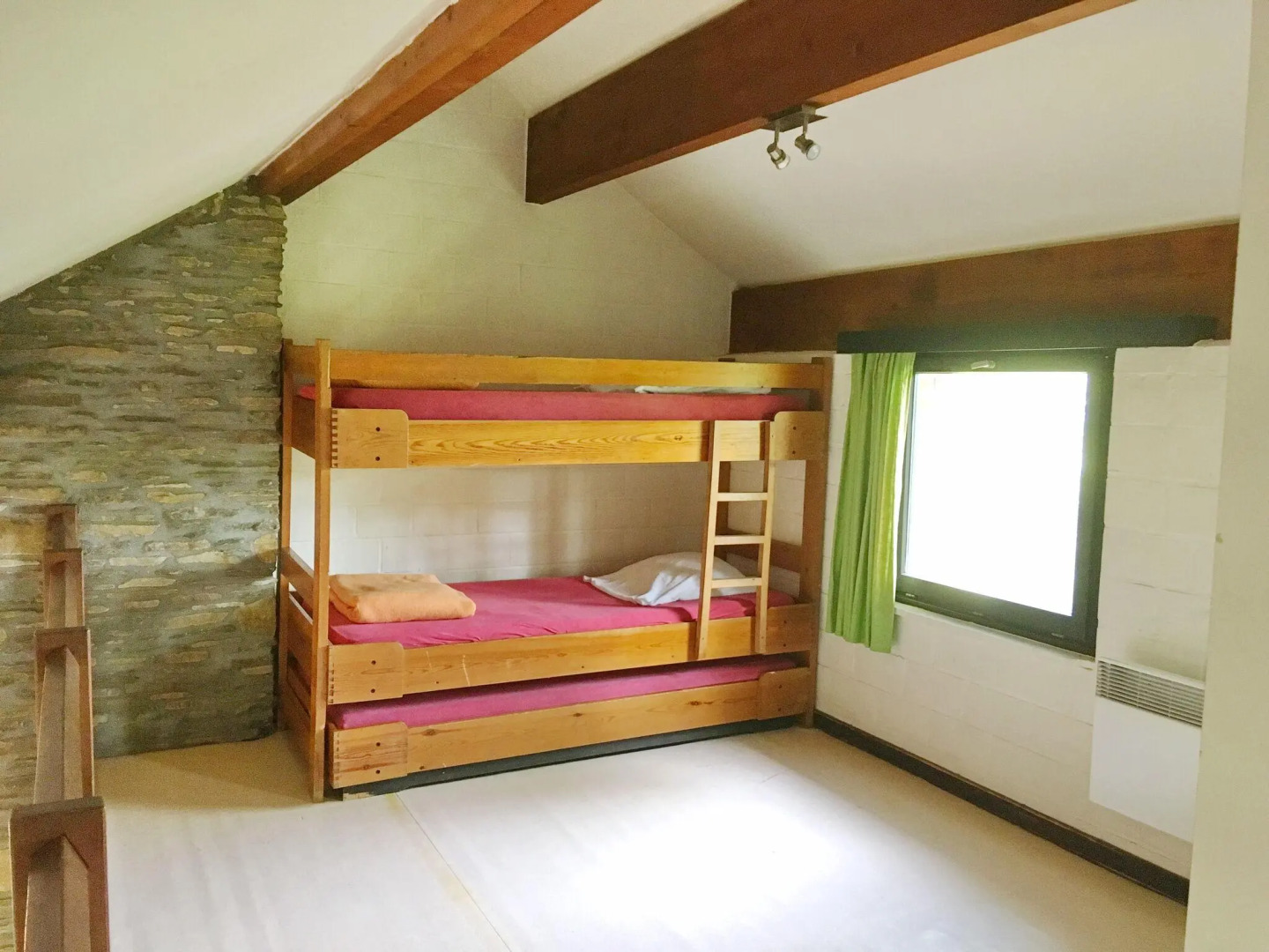 Nicely Furnished Bungalow with Fireplace near Maas