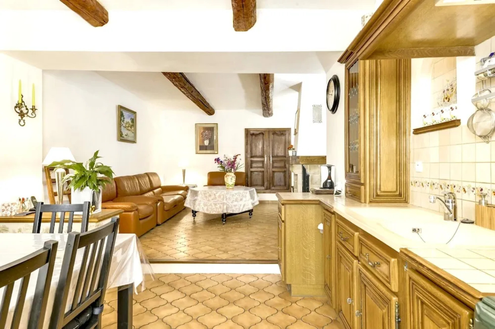House With 2 Bedrooms in Malaucène, With Wonderful City View, Furnishe