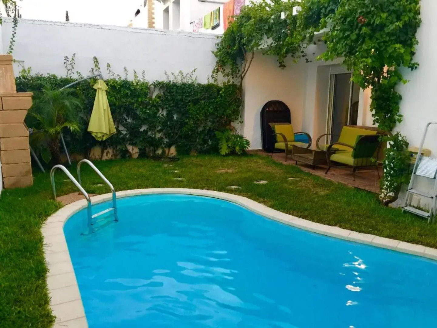 4 bedrooms villa at Dar Bouazza Tamaris 200 m away from the beach with private pool and enclosed garden