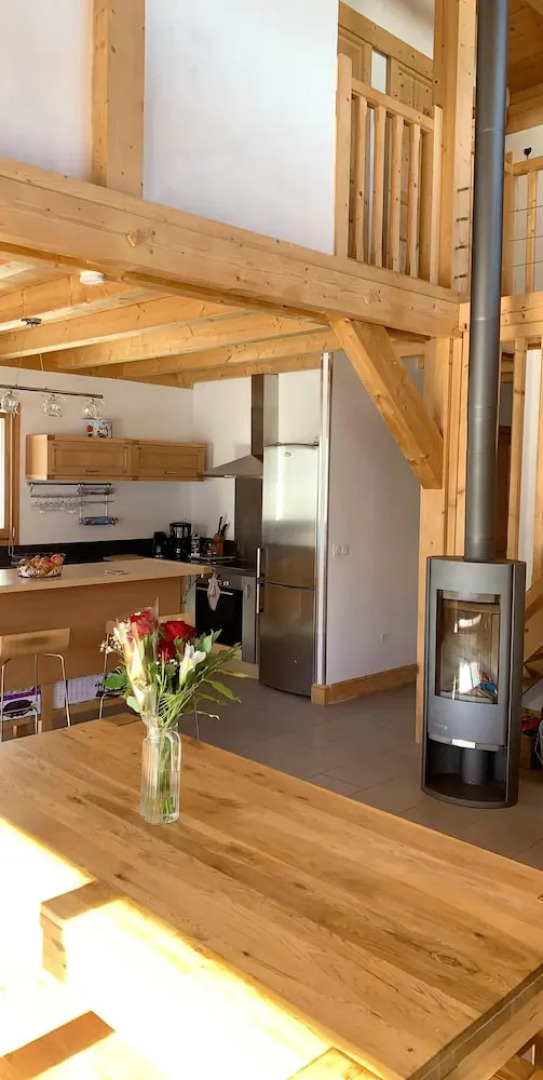 Chalet With 4 Bedrooms in Les Avanchers-valmorel, With Wonderful Mountain View and Furnished Garden - 7 km From the Slopes