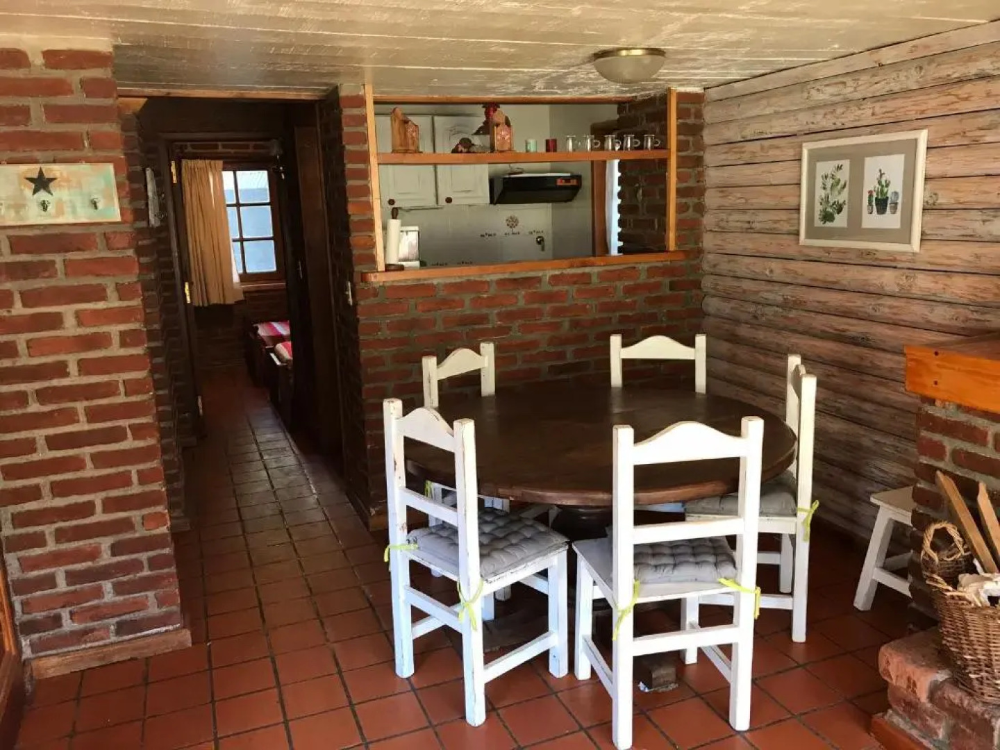 Cabaña frente al lago