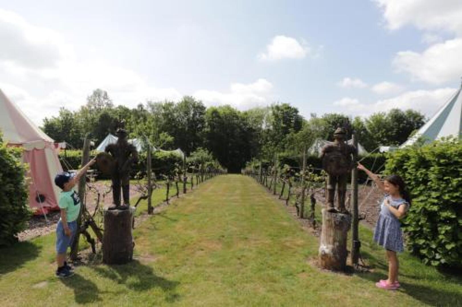 Knights Glamping at Leeds Castle