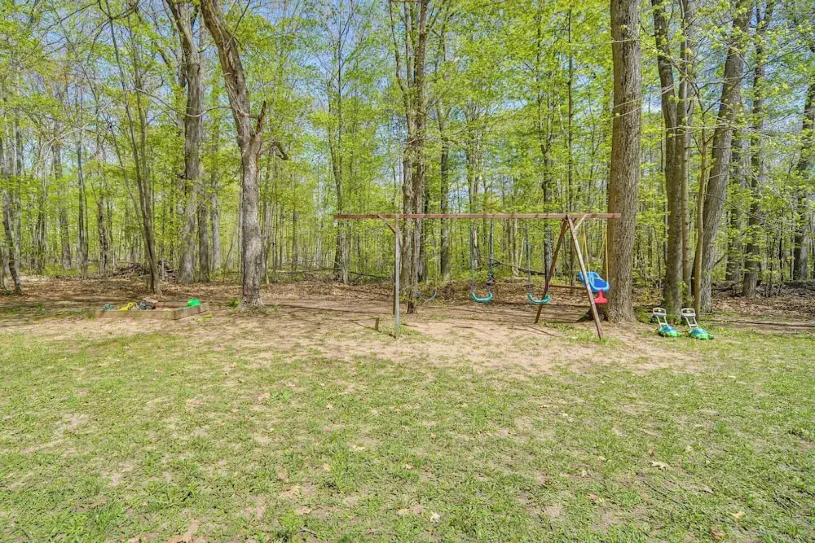 Rustic Cabin w/ Fire Pit, Steps to Sand Lake!