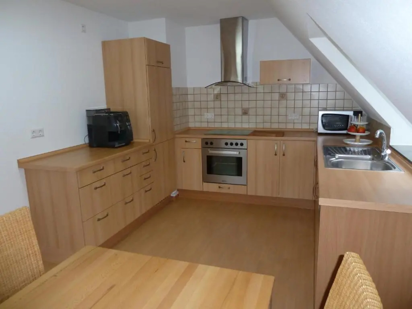 Helle 70 qm Ferienwohnung mit herrlichem Blick