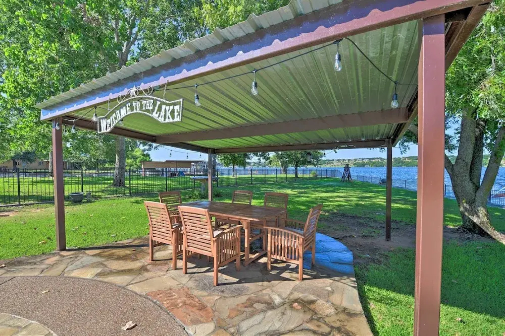 Spacious Granbury Home w/ Lakefront Outdoor Oasis!