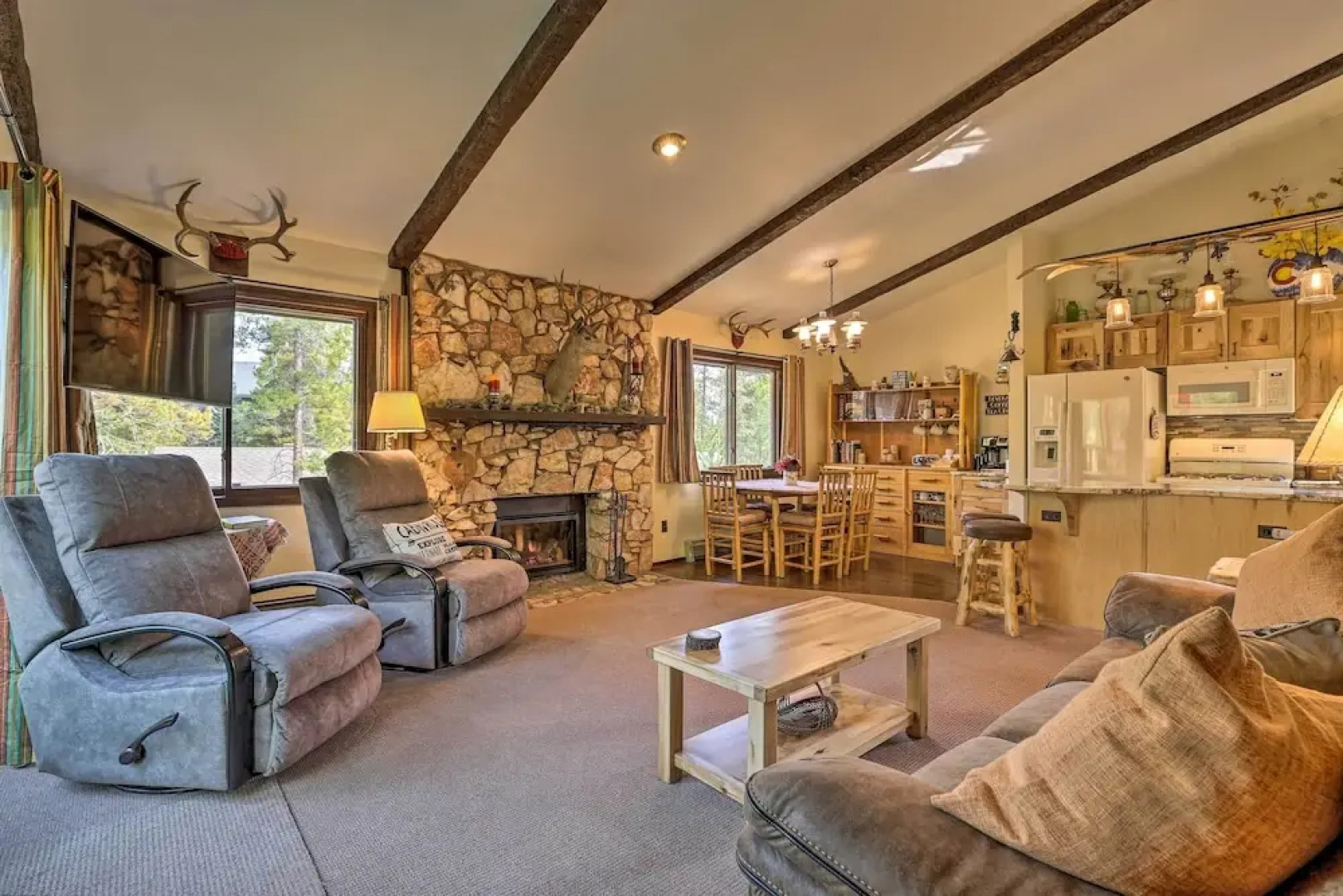 Walk to Town: Updated Frisco Cabin w/ 2 Decks!