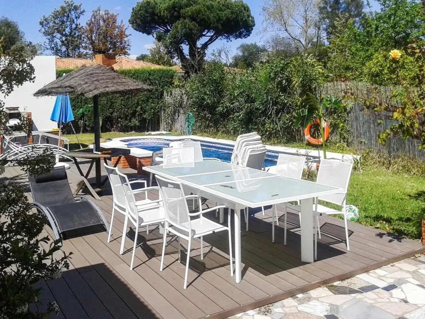 Villa With 3 Bedrooms in Palos de la Frontera, With Private Pool, Enclosed Garden and Wifi - 10 km From the Beach