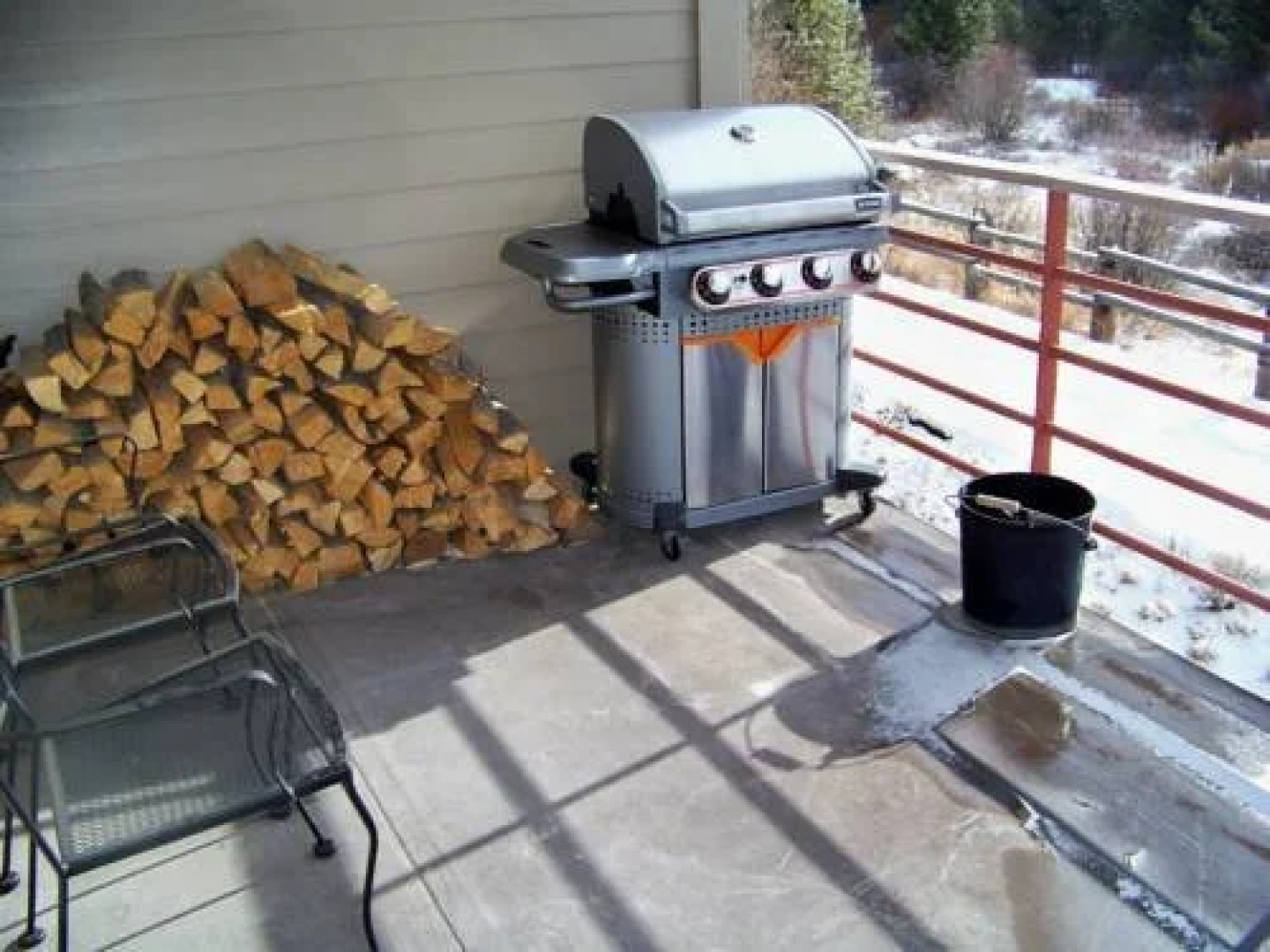 Ski Run by Key to the Rockies