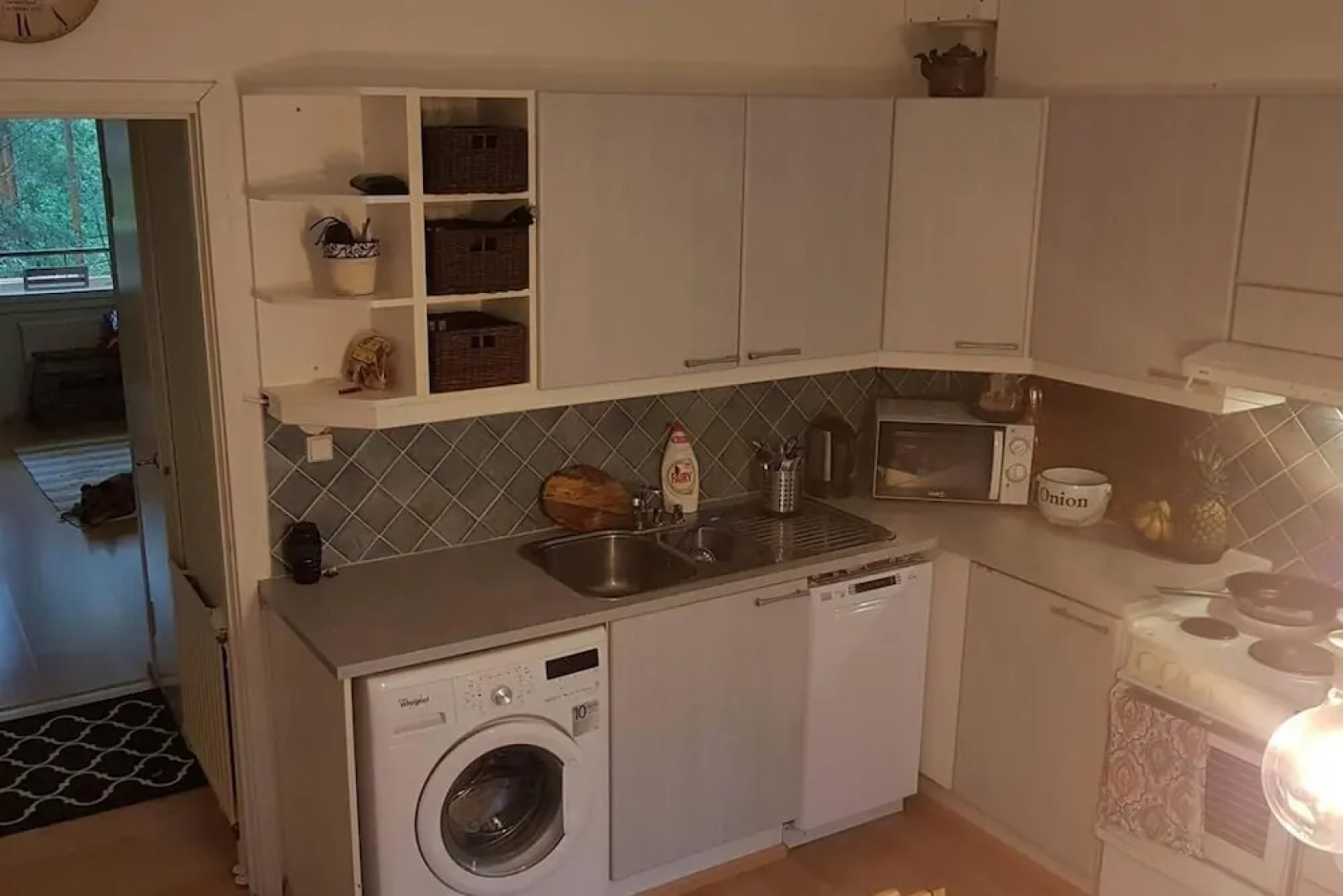 1-bedroom apartment with private Sauna