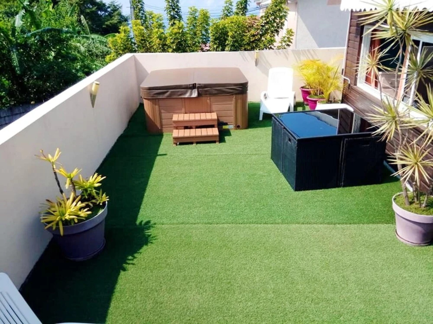 Villa With 4 Bedrooms in Saint Joseph, With Private Pool, Enclosed Garden and Wifi Near the Beach