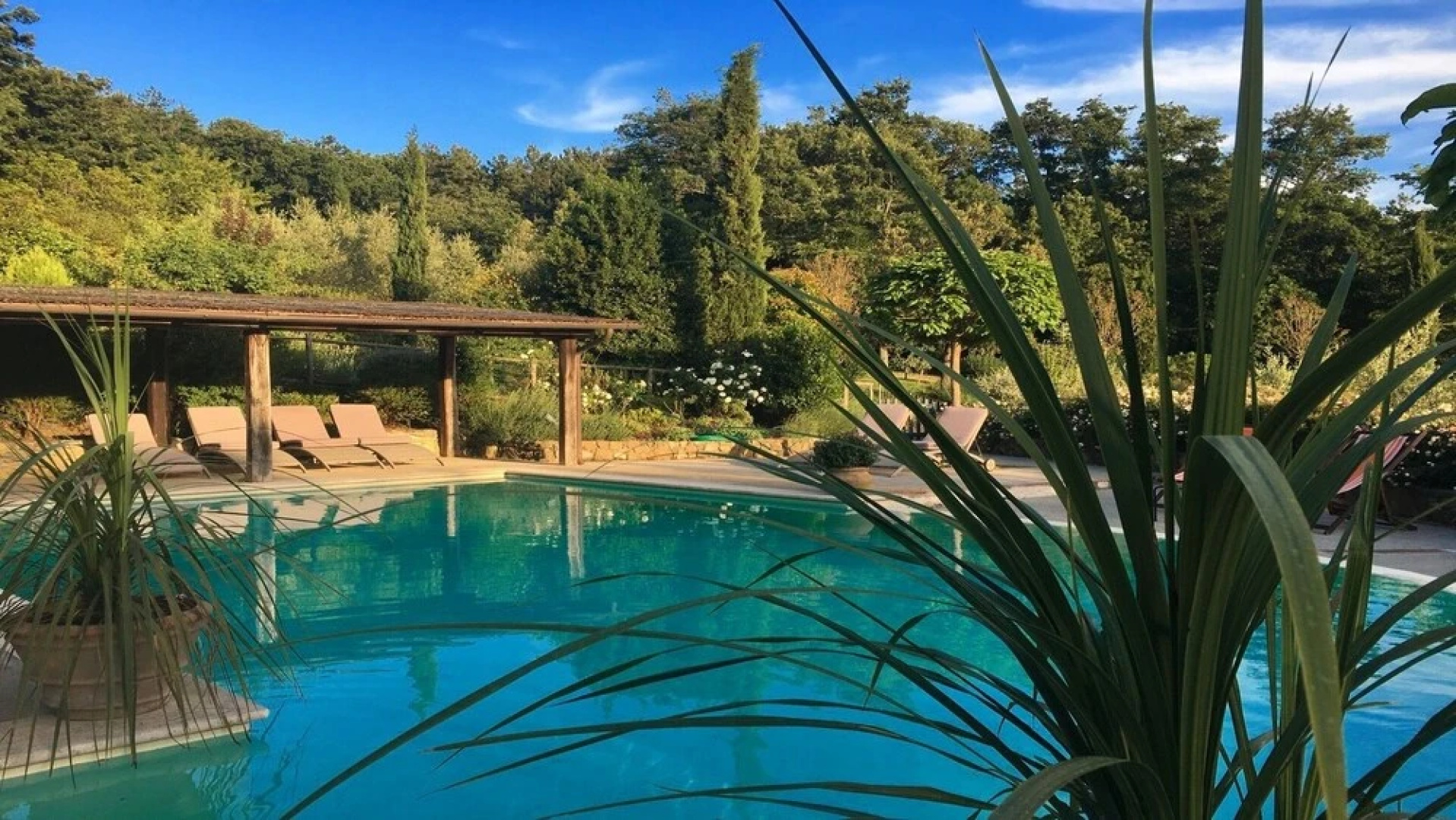 Hot Springs Area Tuscany Luxury Villapool Private Gardens