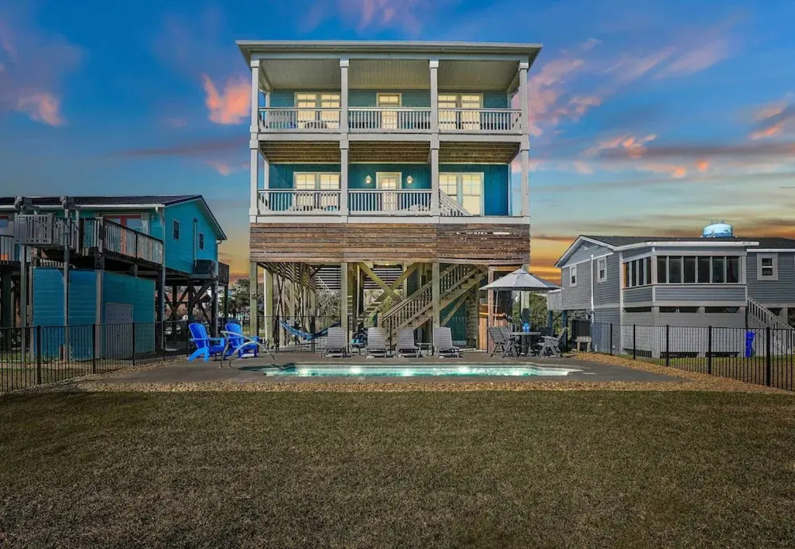 Oak Island Escape w/ Saltwater Pool, Walk to Beach