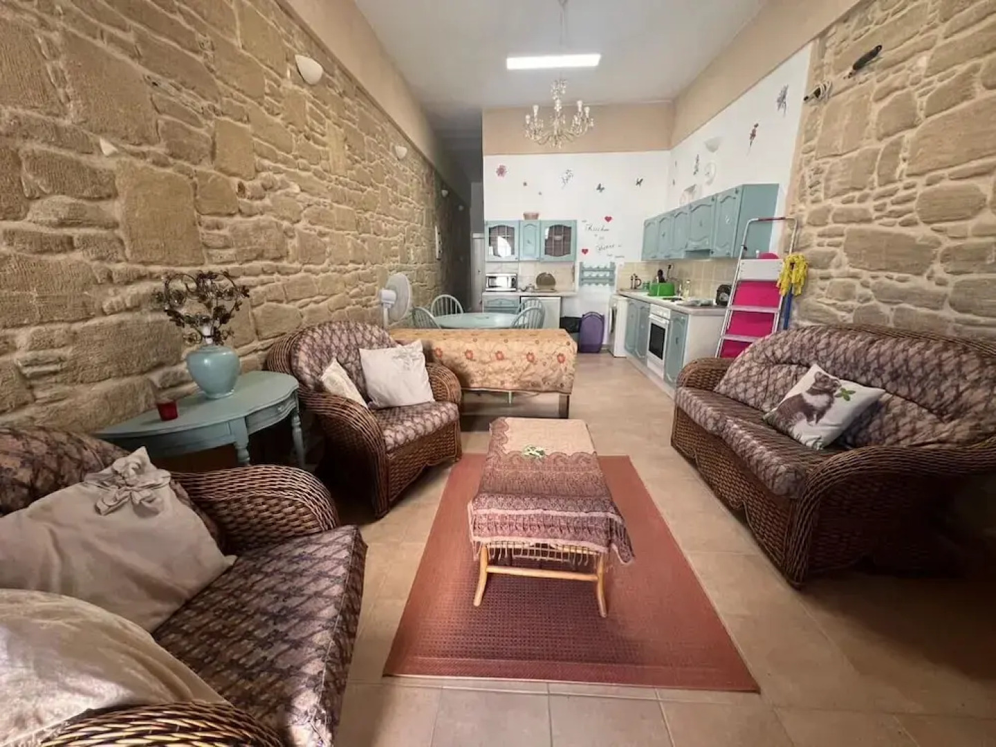 Rustic 1 Bd Stone Apt in Malonas Rodos