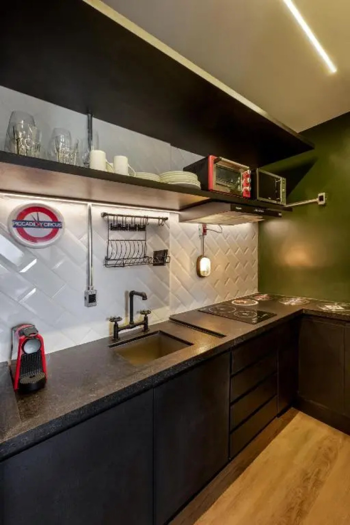 Apto Londrina Flat Hotel 702 c jacuzzi 43 m2