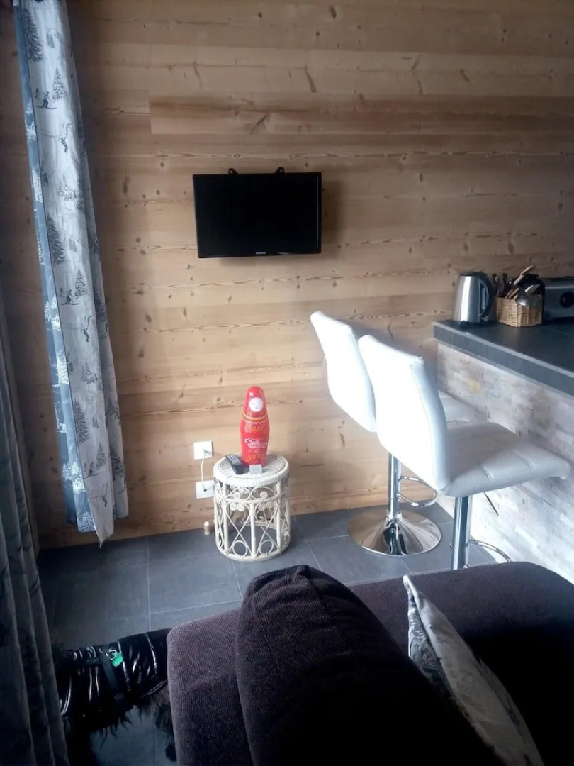 Apartment With one Bedroom in Megève, With Wonderful Mountain View and Enclosed Garden - 500 m From the Slopes