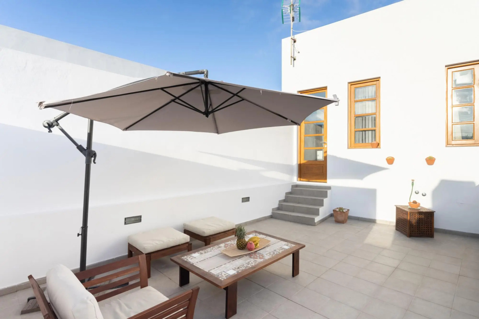 Spectacular Studio Los Silos, Terrace