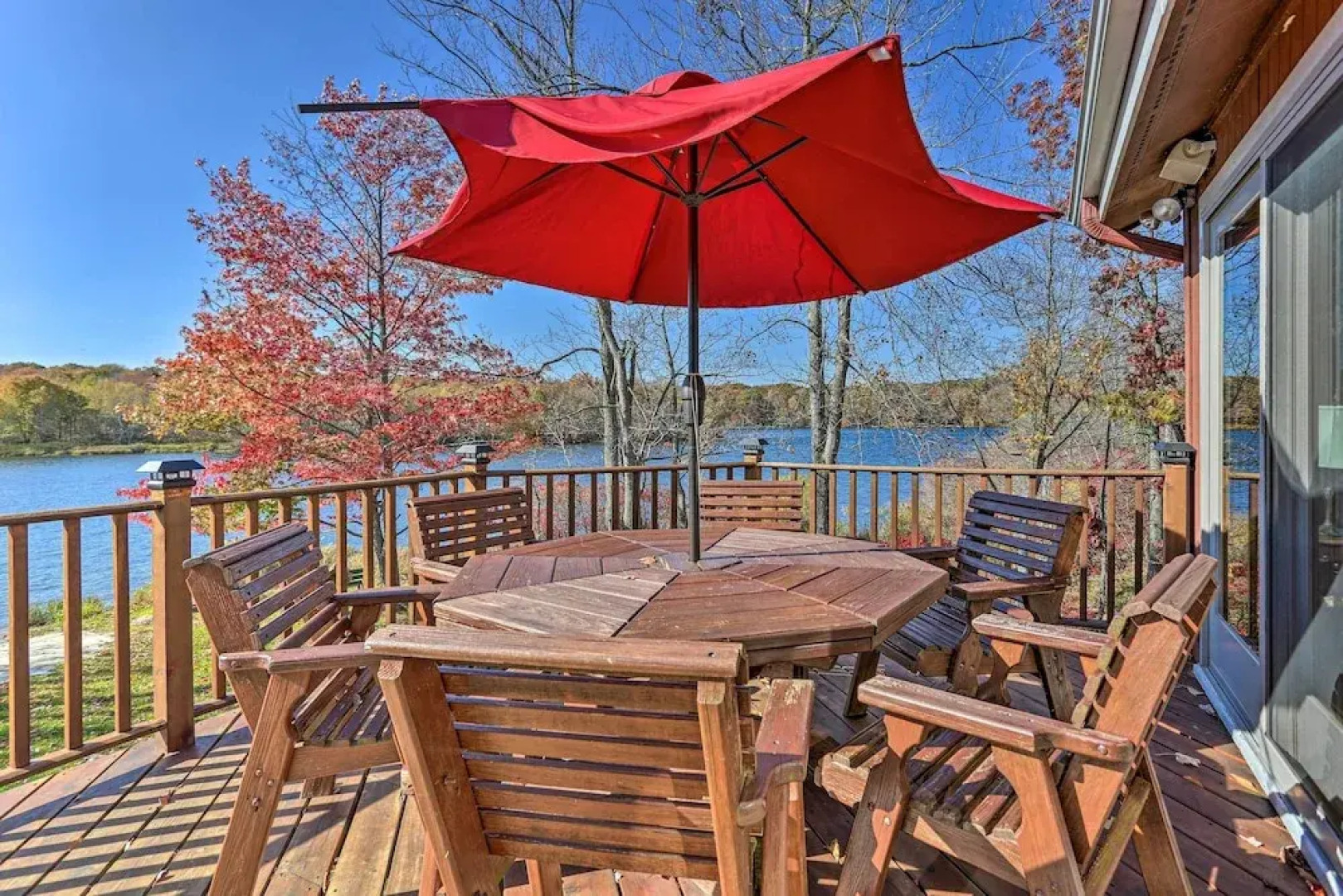 Ski, Swim & Relax: Waterfront Haven on Pines Lake!