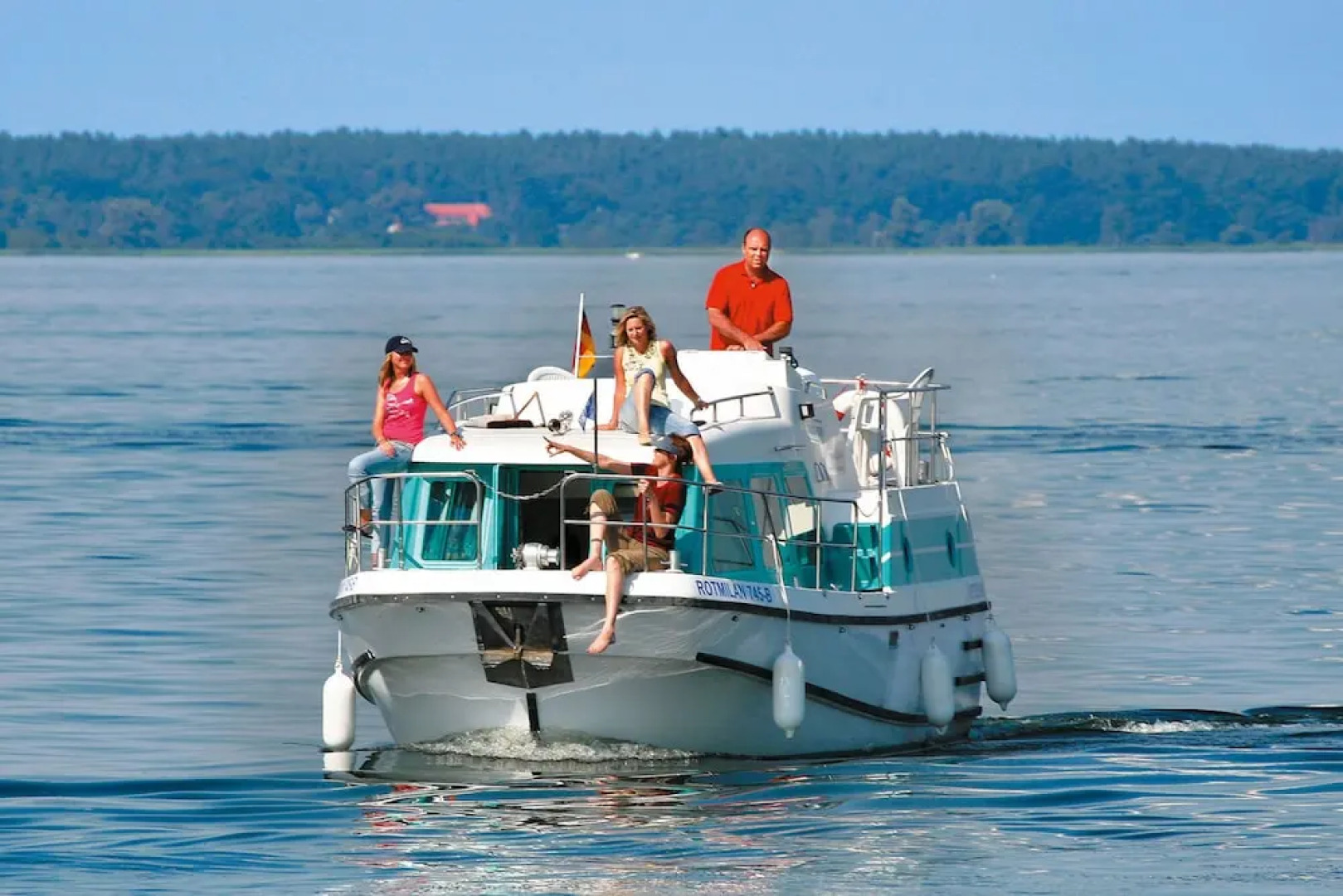 Boats & Yachts at Rechlin Harbor by Kuhnle-Tours