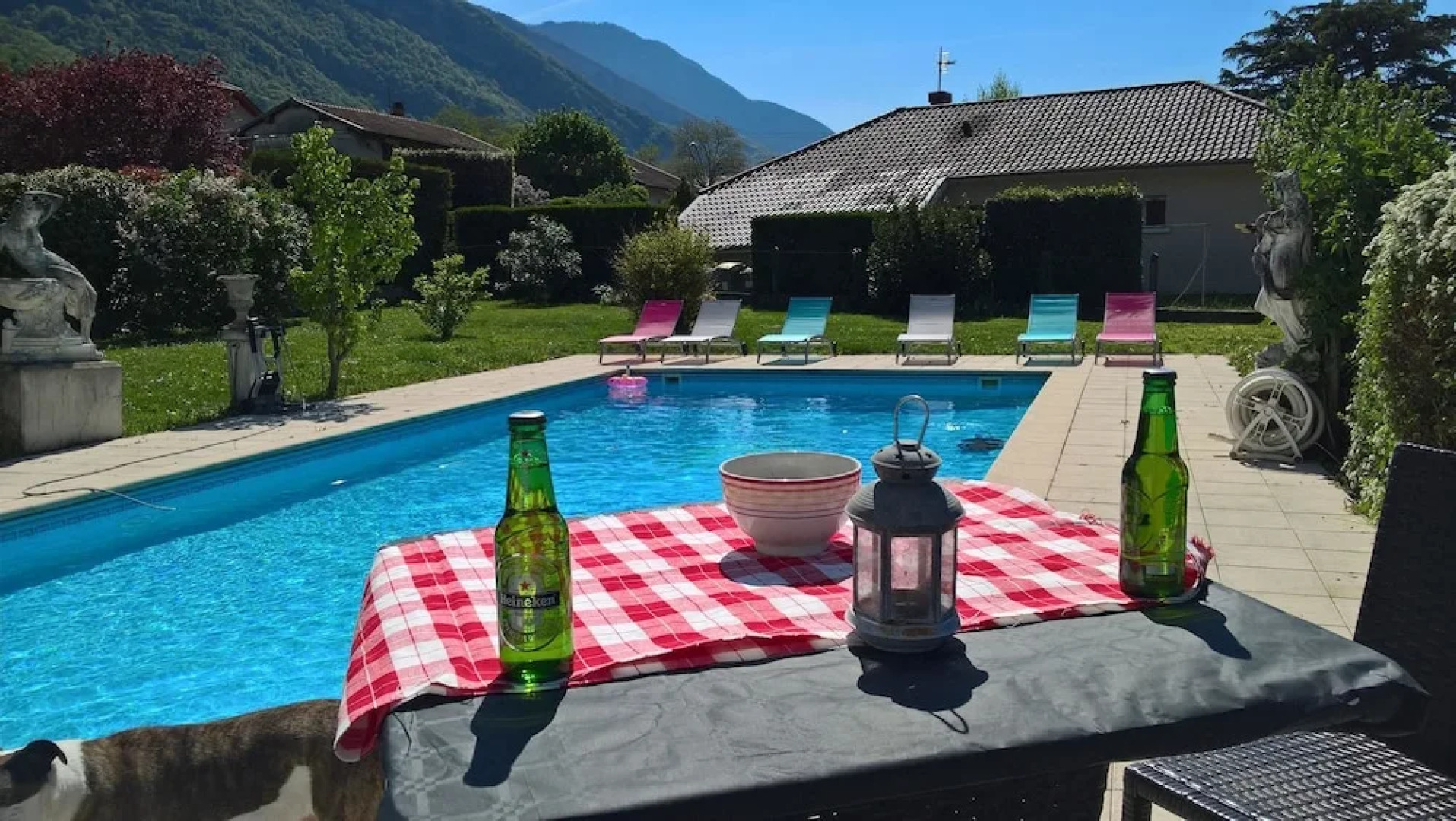 Studio in Voreppe, With Wonderful Mountain View and Pool Access - 27 k