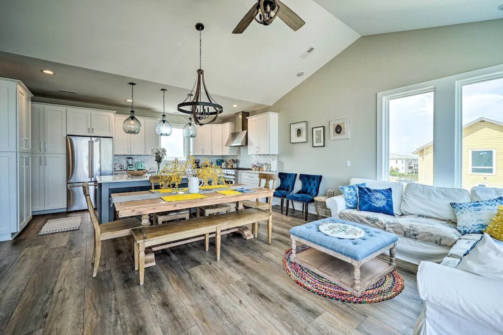 Beachfront Oasis w/ 2 Large Decks, BBQ & Views!