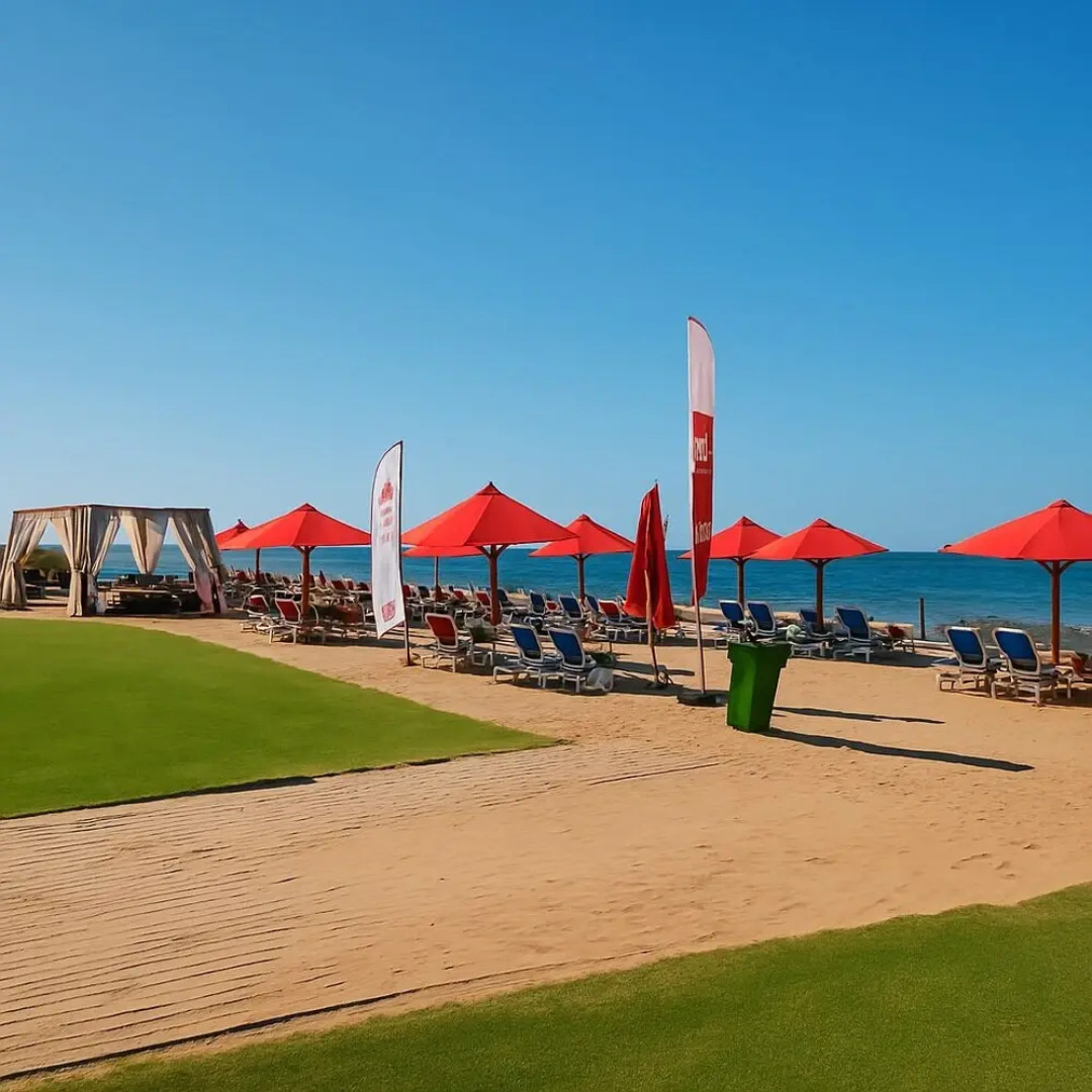 "luxurious Chalets at Porto Said Resort Unmatched Comfort by the Sea"