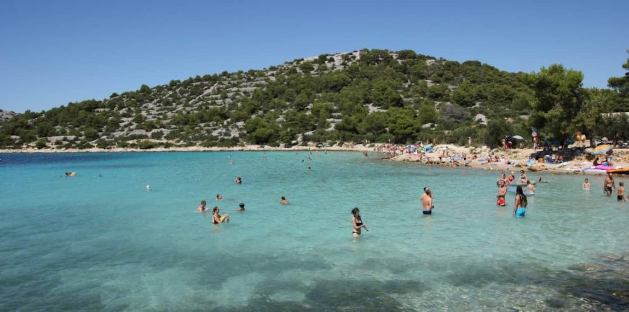 Apartment Djurdja - 20 m from beach : A2 Luka Murter, Island Murter