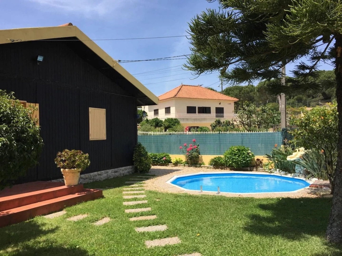 House With 2 Bedrooms in Aroeira, With Private Pool, Enclosed Garden a