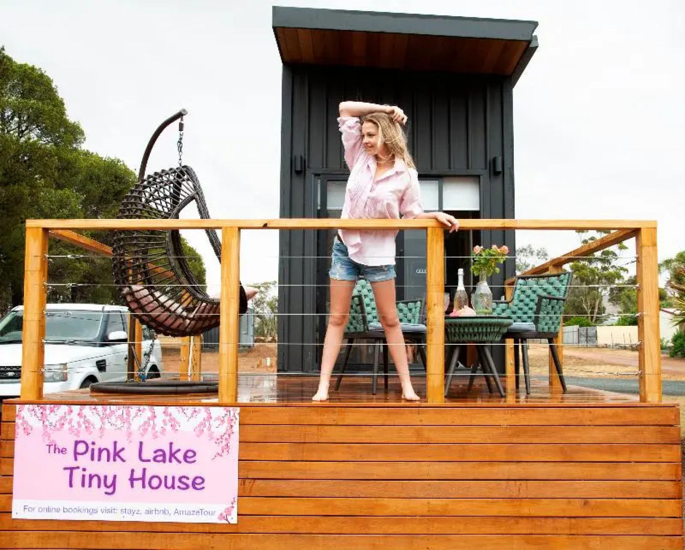The Pink Lake Tiny House - 'sakura'