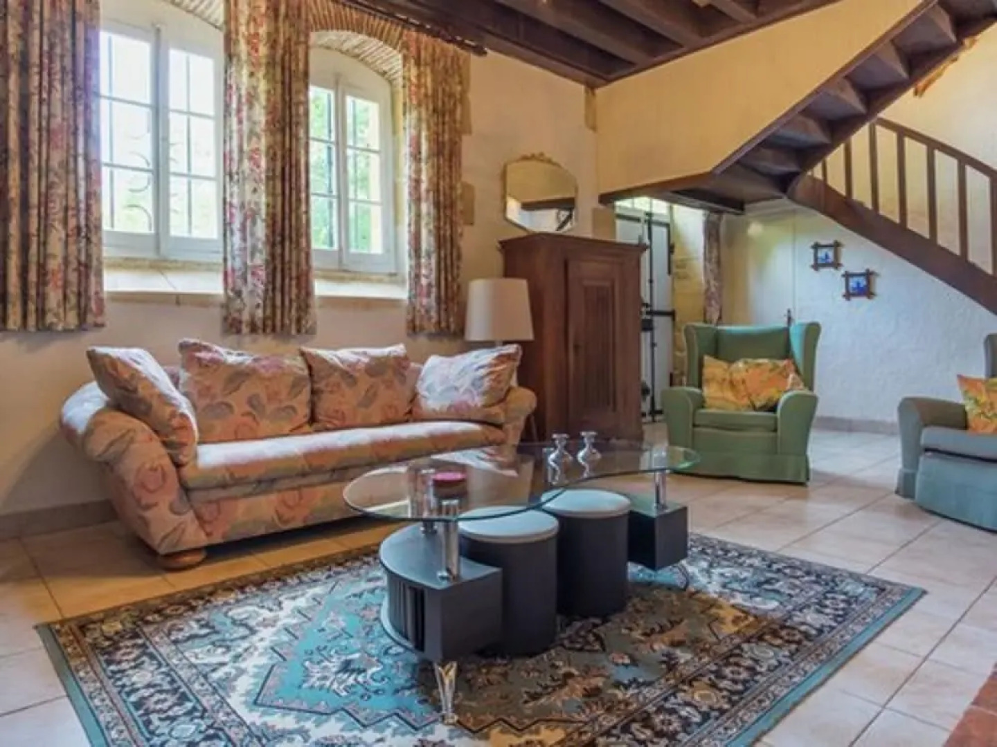 Magnificent Castle at a Unique Location in Pressac, With a Shared Swimming Pool