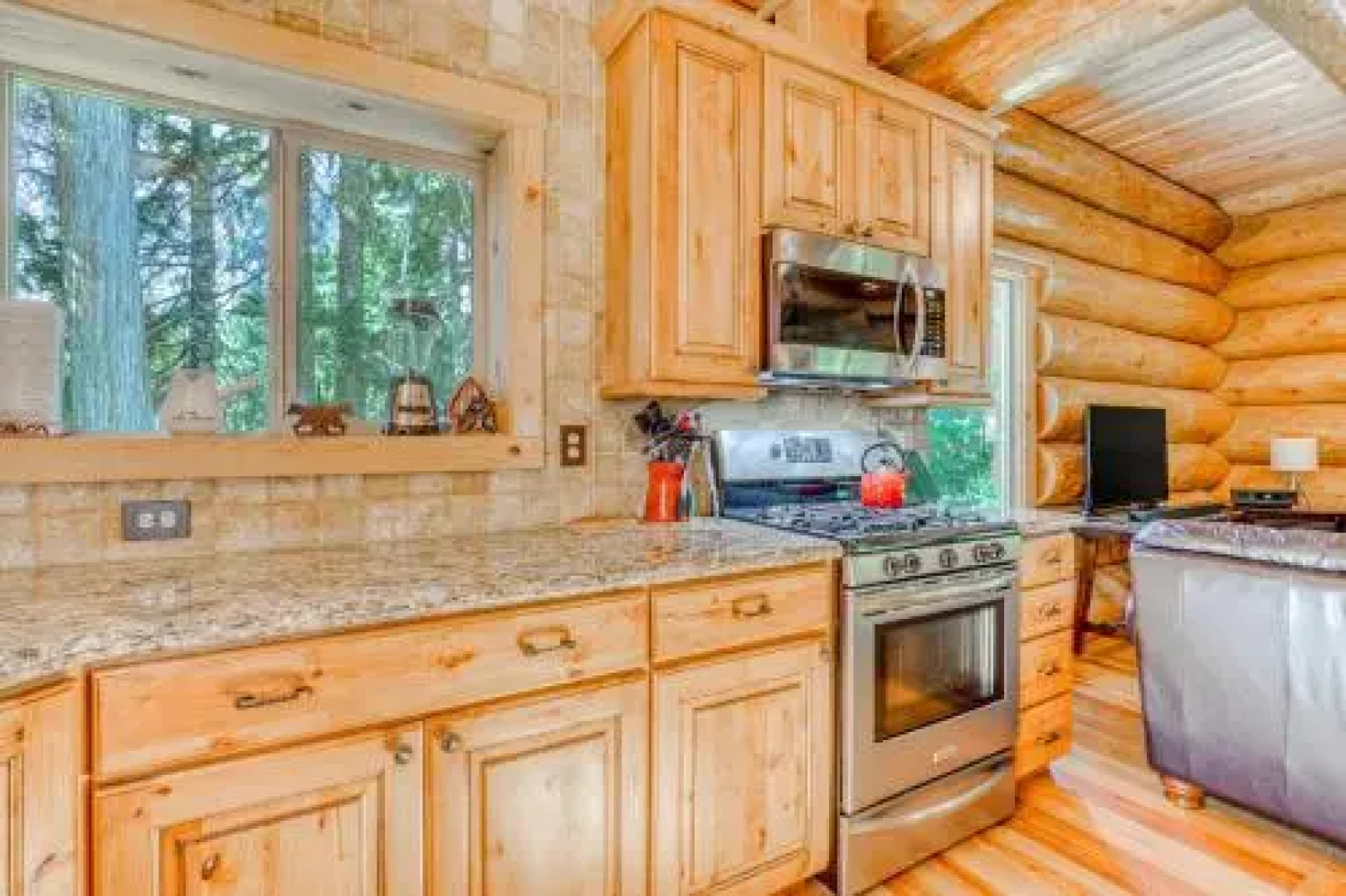 Skiing Bear Chalet