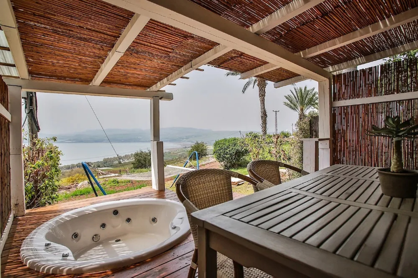 The White Cabins - View