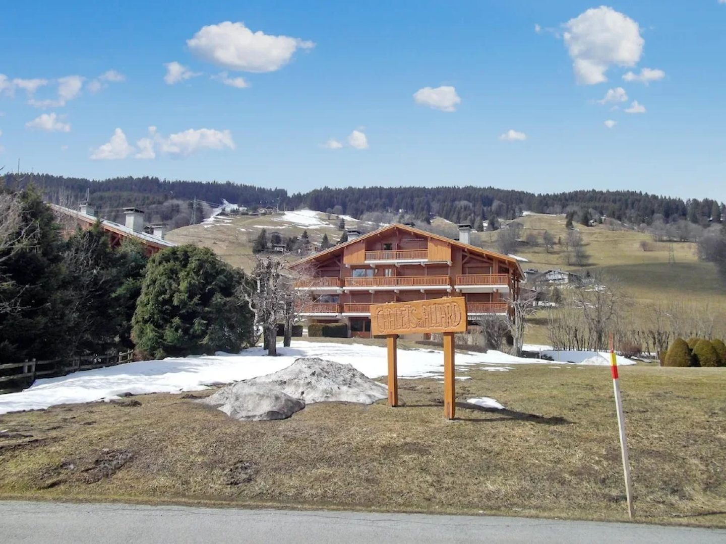 Apartment With one Bedroom in Megeve, With Wonderful Mountain View and