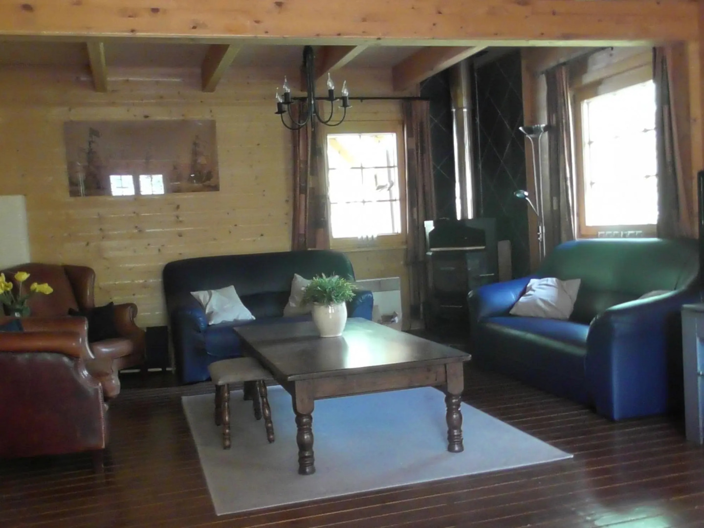 A Spacious, Tastefully Furnished Chalet With Sauna in a Traditional French Village