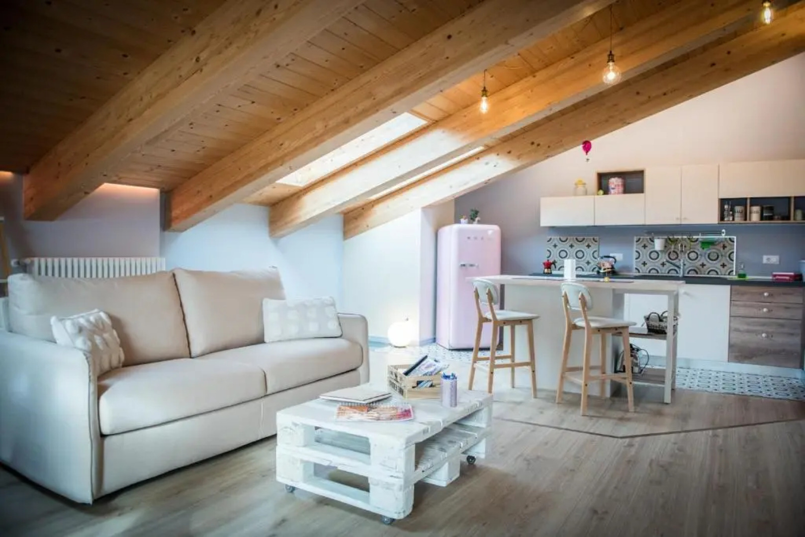 Loft 29 mansardato con ampio terrazzo