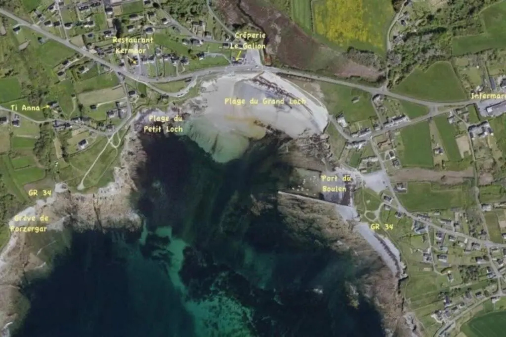 Le Cottage de Ty Ana -Bord Mer