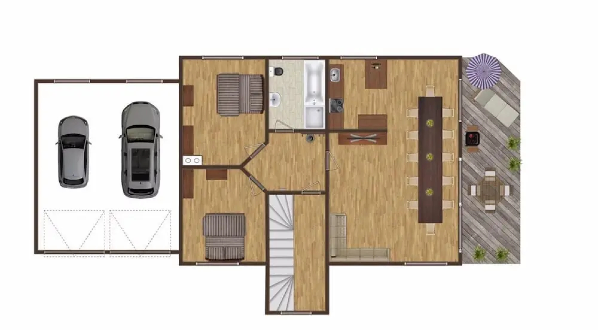 Ferienhaus Lirum Larum Löffelstiel