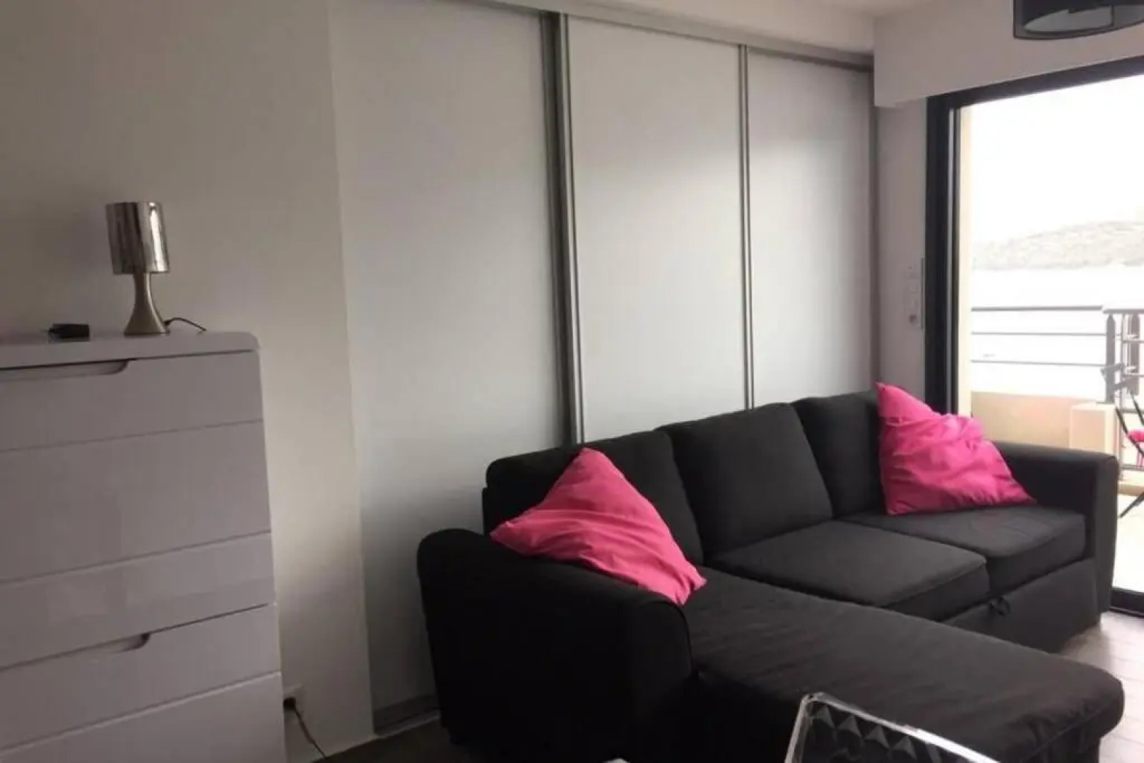 Appartement T2 terrasse vue mer à 180