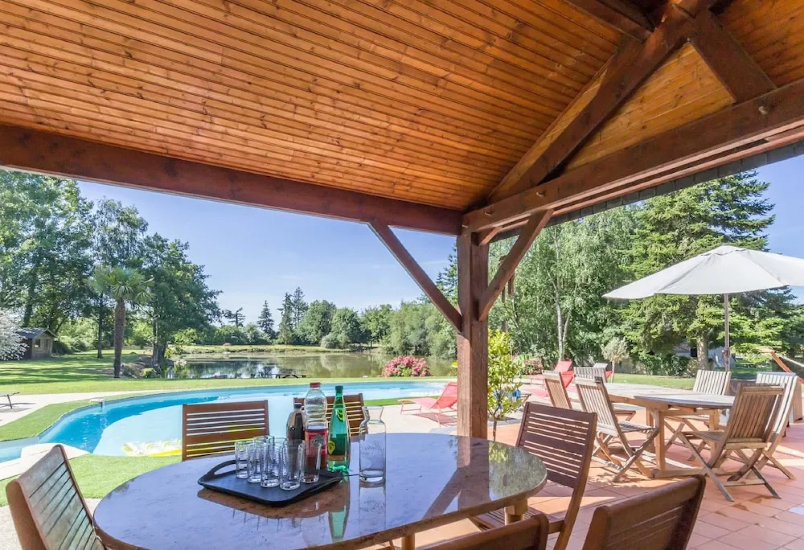 House With 5 Bedrooms in Le Val-saint-père, With Pool Access, Enclosed