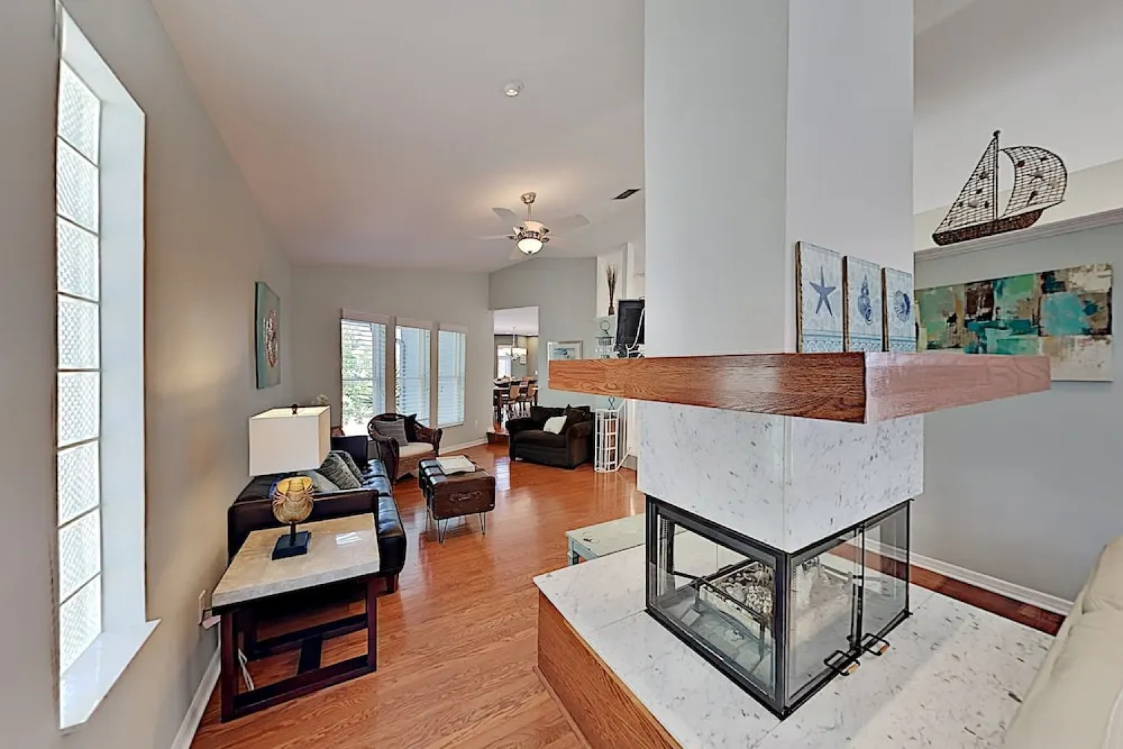 Beautiful River W/ Private Pool, Dock & Beach 3 Bedroom Home