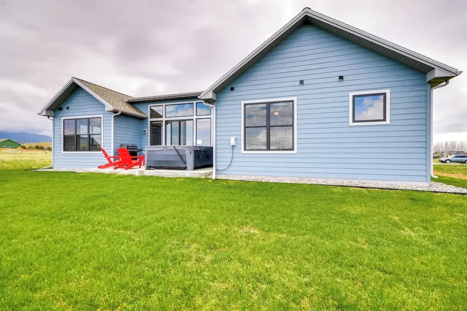 Sleek Red Lodge Home Rental w/ Private Hot Tub!