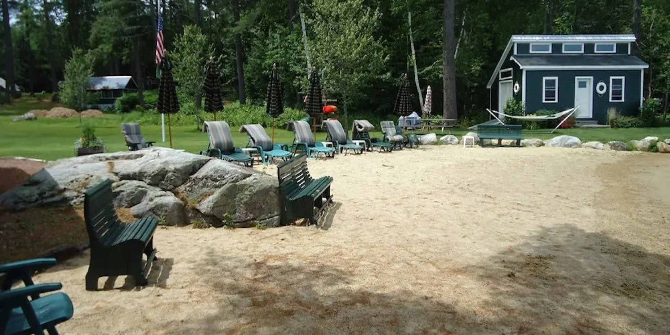 The Lodge at Gilmore Camps on Kezar Lake