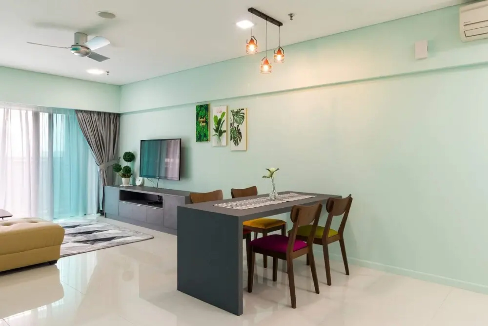 Spacious Condo for 6 in KL City Center