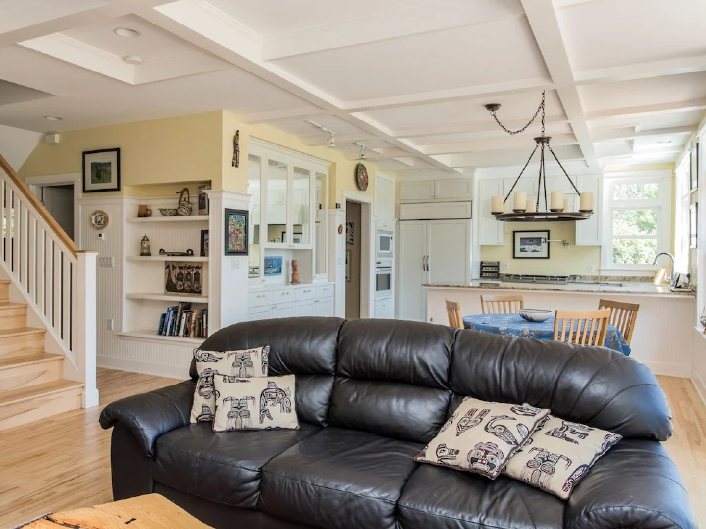 Bainbridge Island Beach and Dock by RedAwning