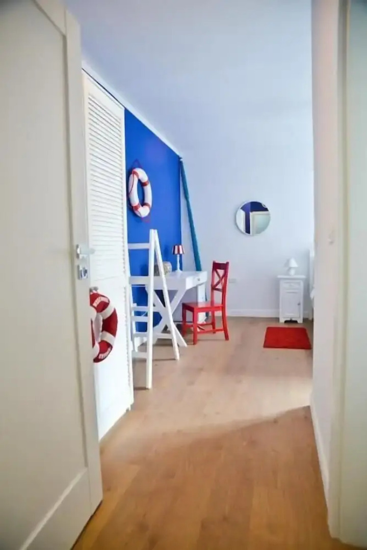 Nautical rooms in old part of the town