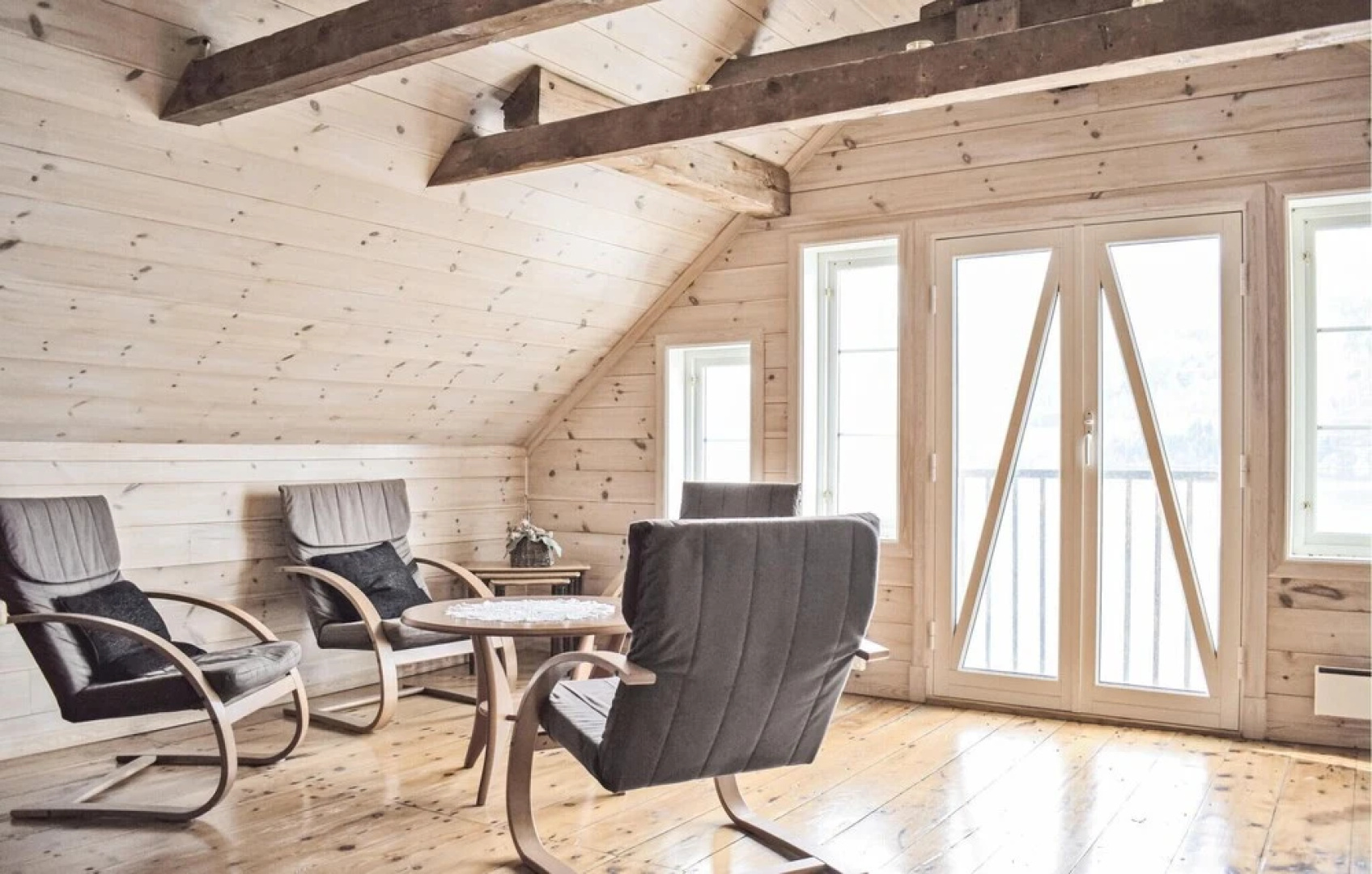Nice Home in Hovland With 8 Bedrooms and Sauna