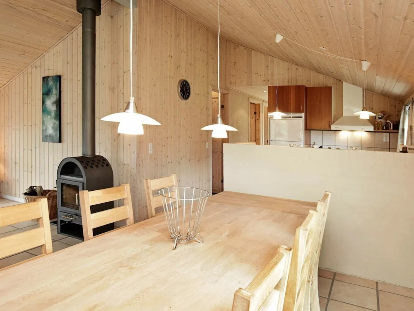 Secluded Holiday Home in Oksbol With Sauna