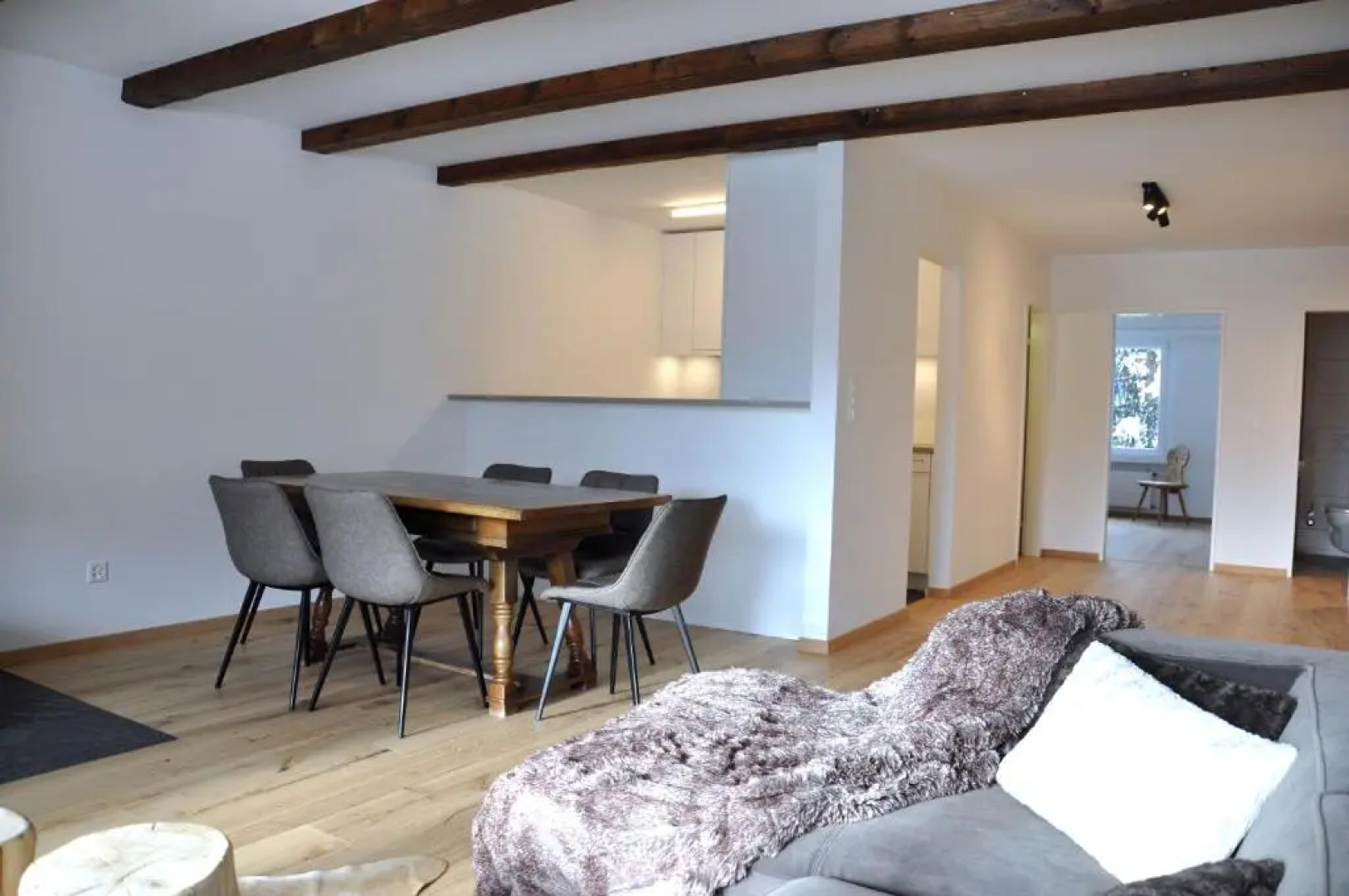 !NEW! Modern crossing apartment facing Piz Rosatsch