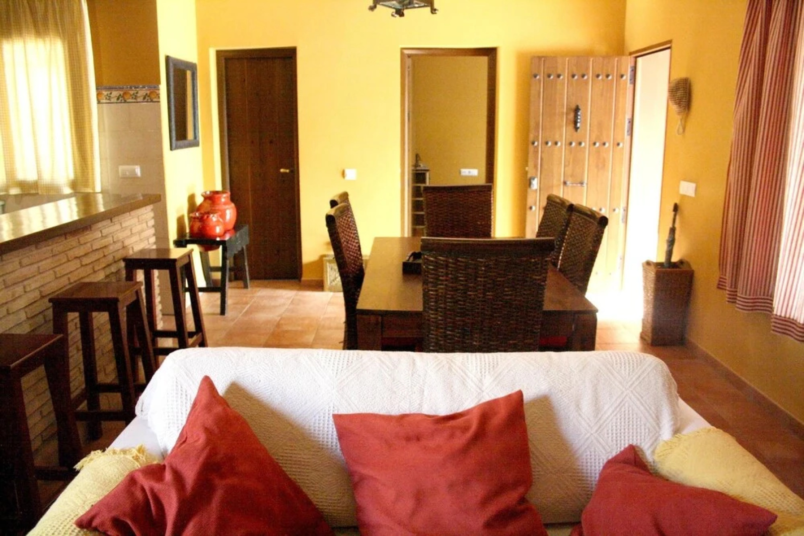 Villa With one Bedroom in Sanlúcar la Mayor, With Private Pool and Fur